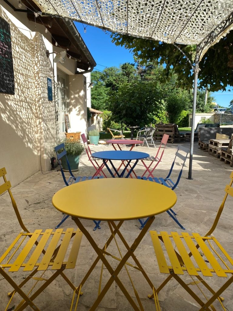 Terrasse extérieure d'un logement